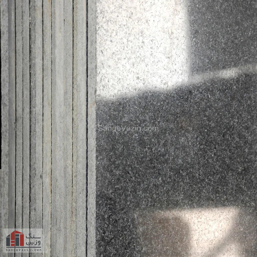 Natanz black granite tile