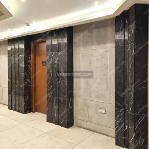 Elevator door frame