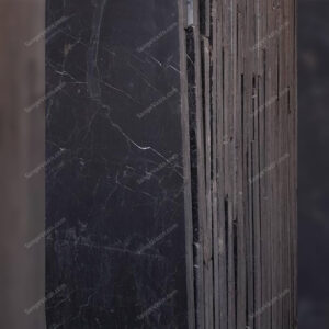 Najafabad black marble tile