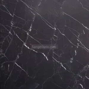 black marble with white vein texture picture