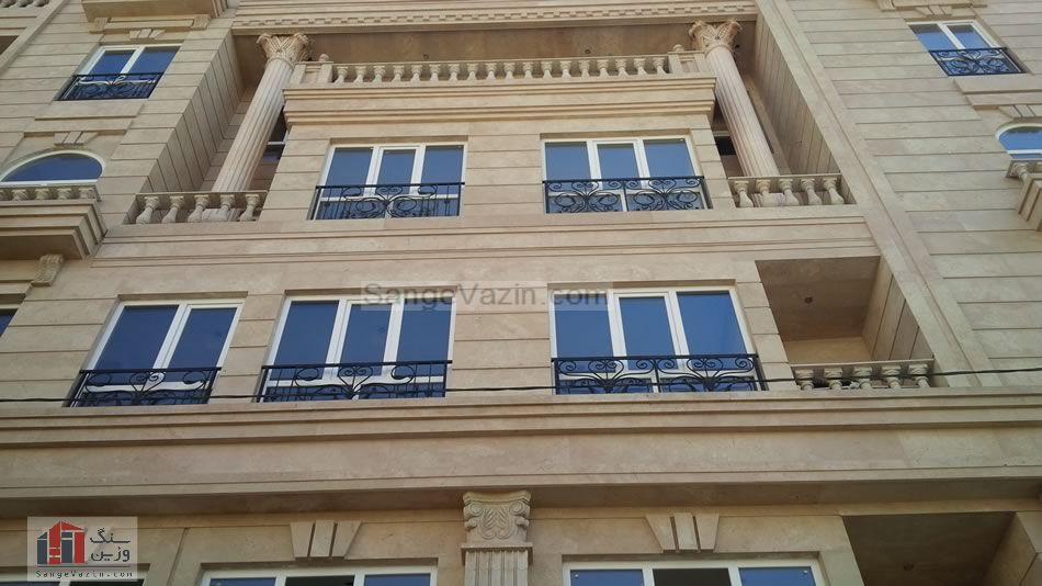 facade travertine stone
