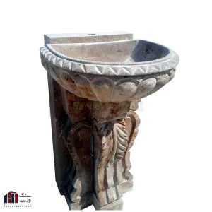 Travertine Stone Usage In Producing Stone Washstands