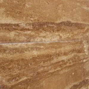 chocolate wavy travertine tile