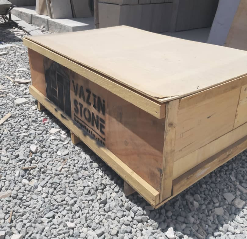 pallet of building stone