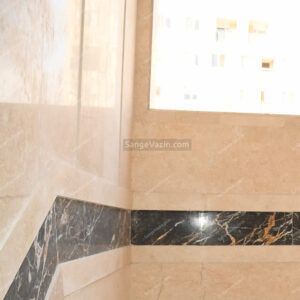 Abade Marble on staircase wall