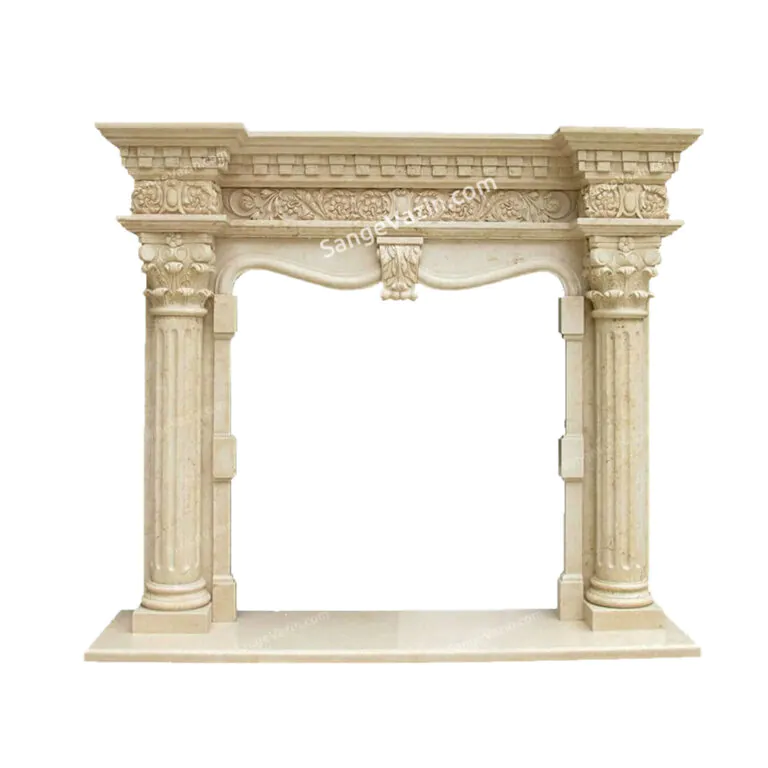Atraban Stone Fireplace