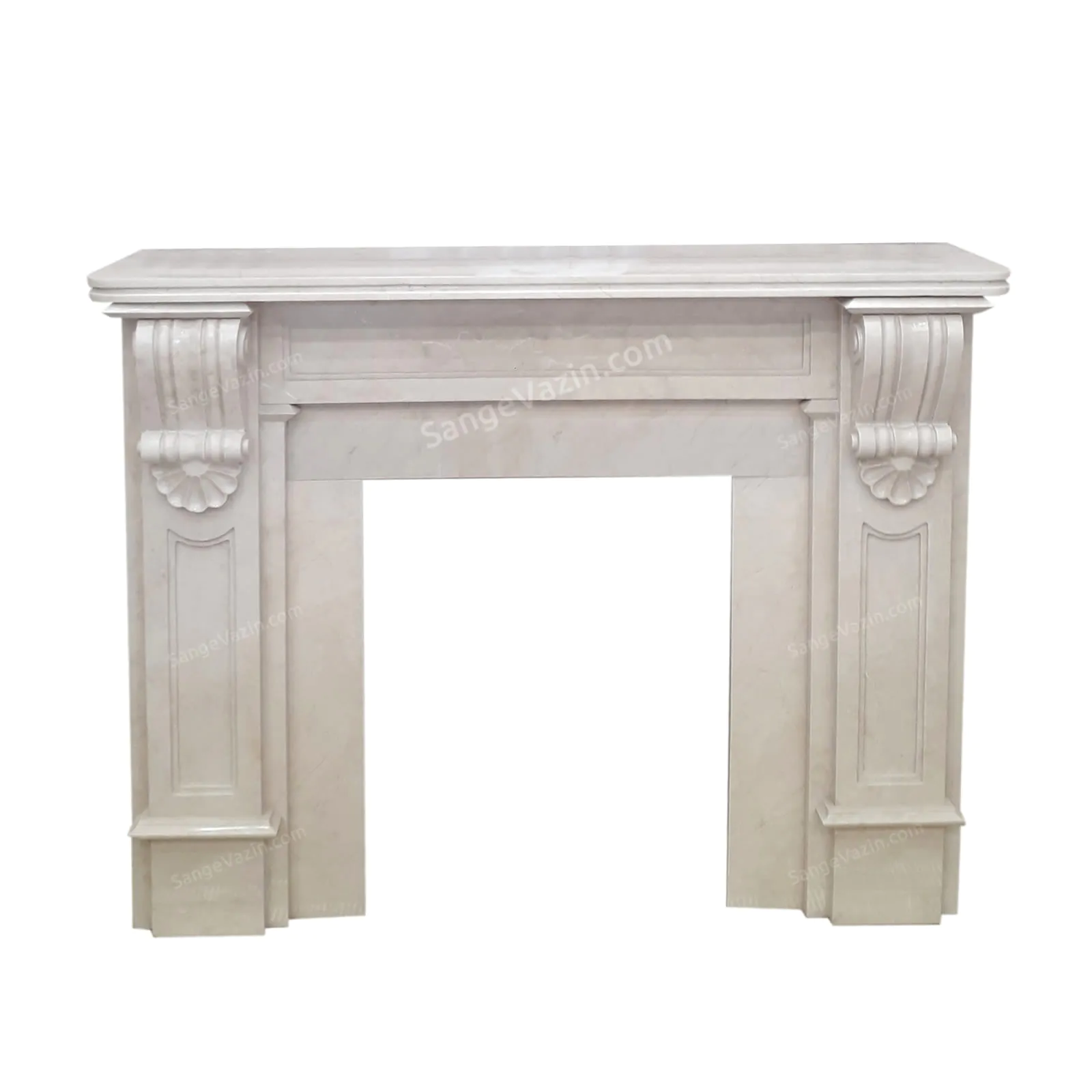 Atropat Stone Fireplace