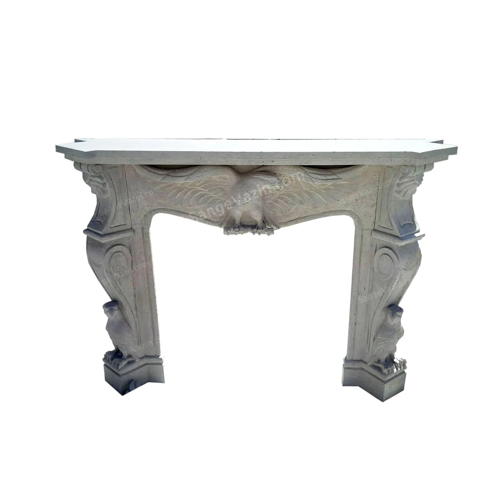 Eagle Stone Fireplace