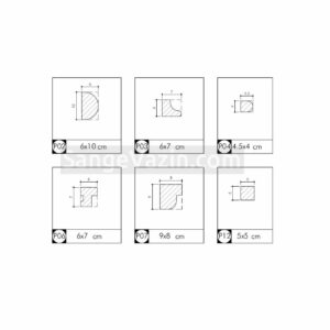 autocad cornice for building frontage in classic design