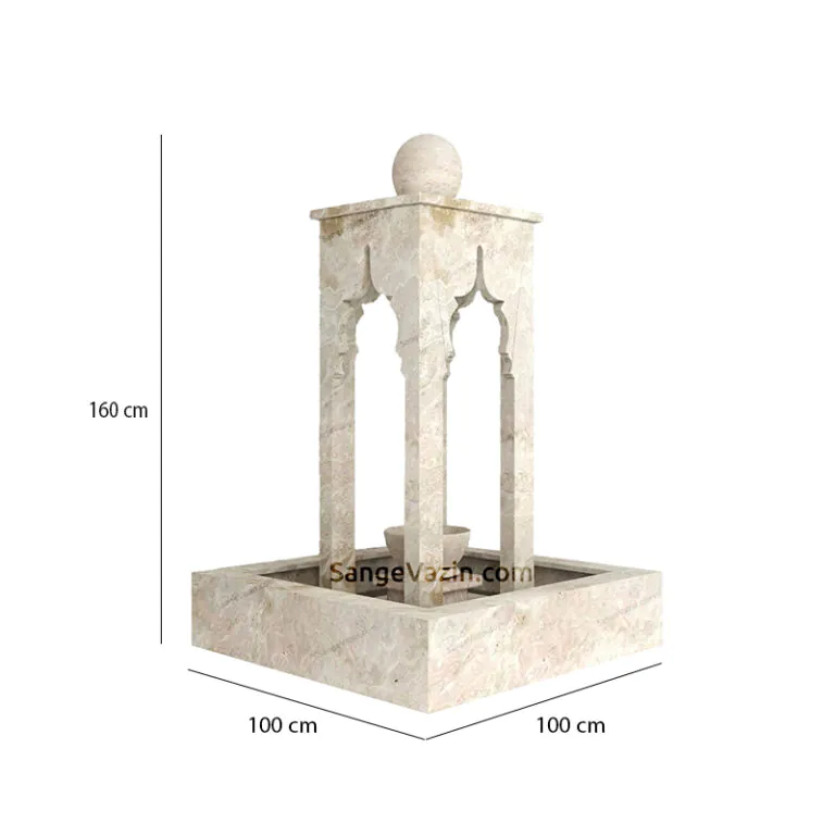 Moroccan Stone Fountain