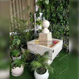 square fountain