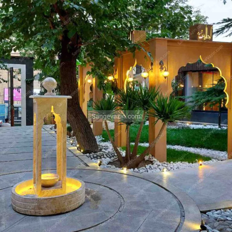 Moroccan Stone Fountain