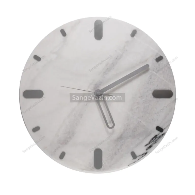 mica stone clock