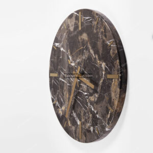 marble wall clock