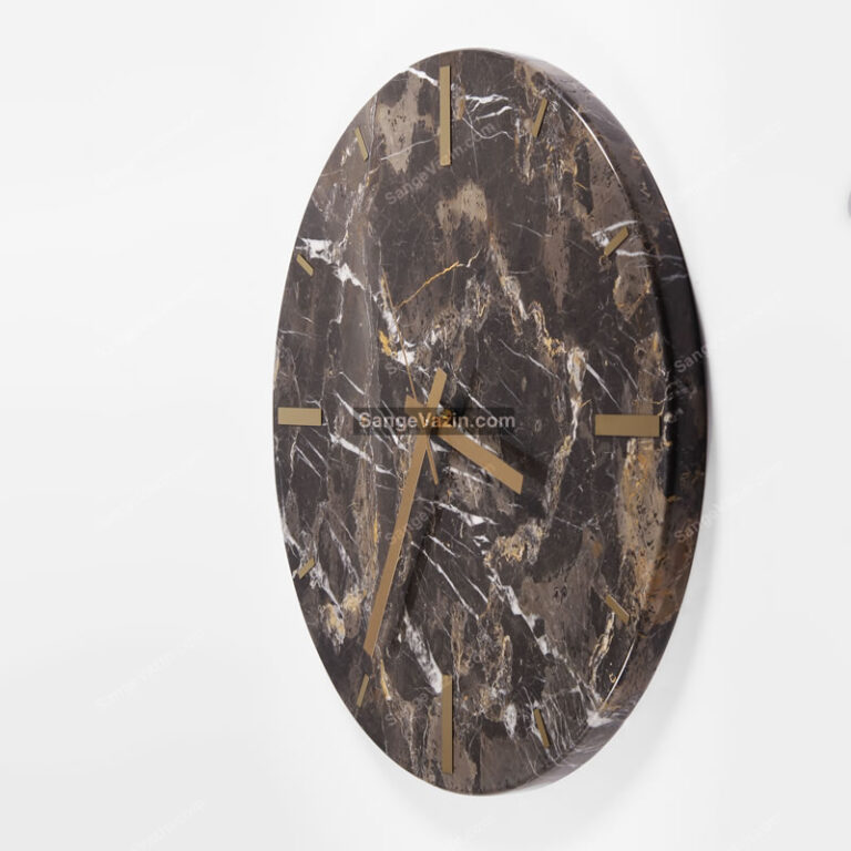 marble wall clock