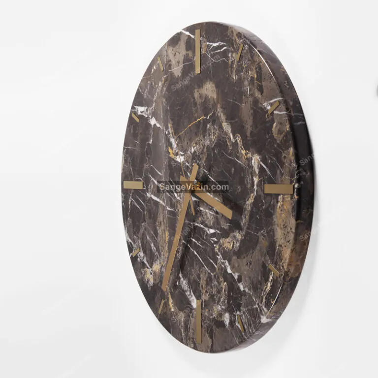 marble wall clock