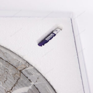 stone wall clock details