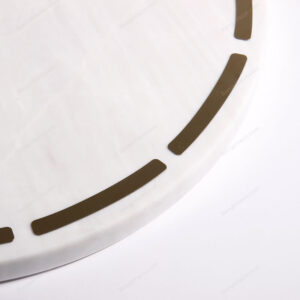 alma stone wall clock details