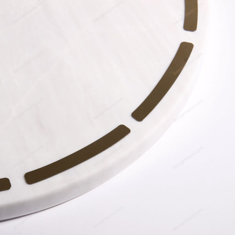 alma stone wall clock details