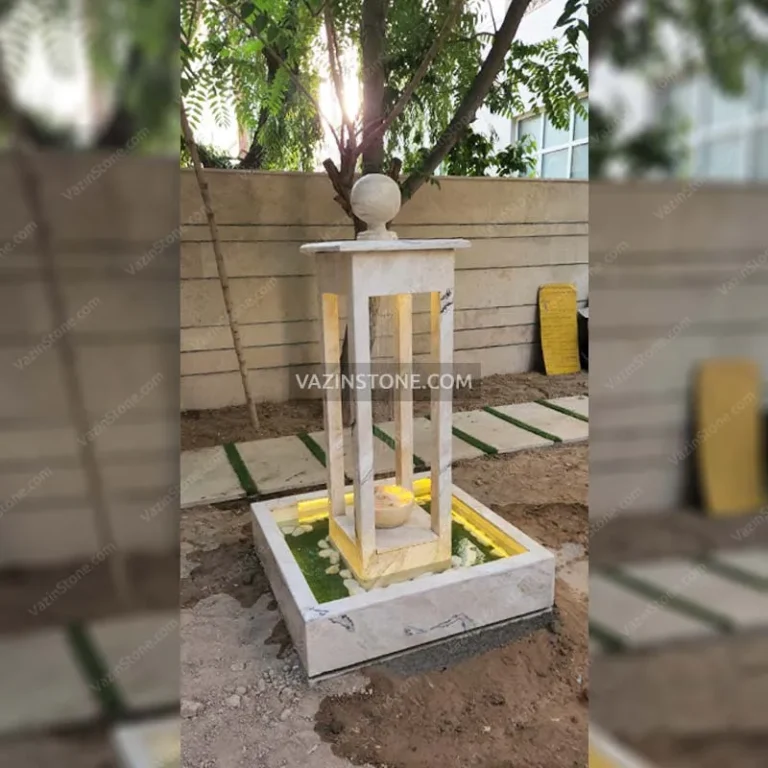 Arta stone fountain in the vila
