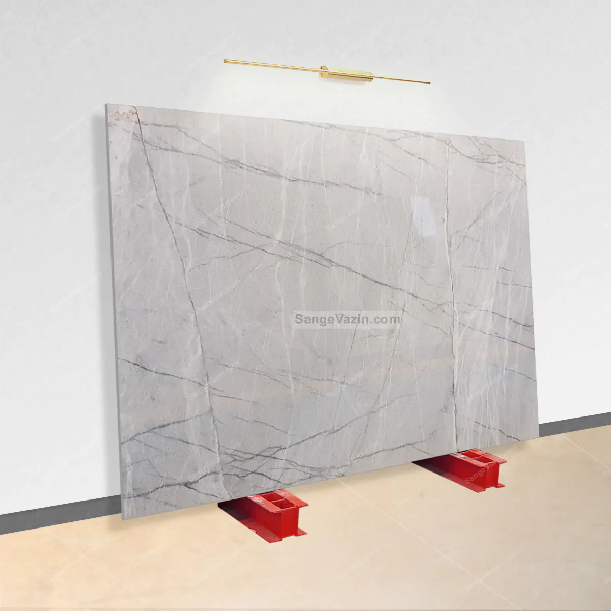 Gray slab stone
