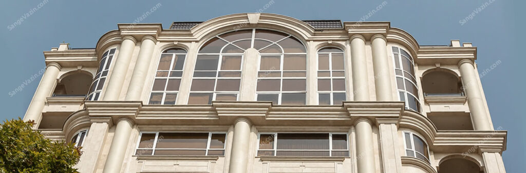 atashkooh travertine facade stone