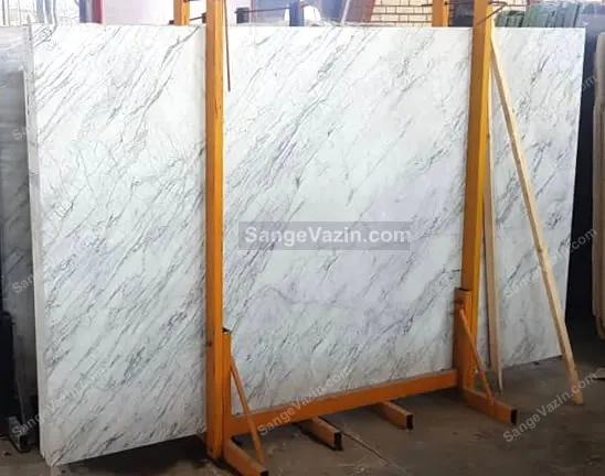 metal stand for loading stone slab