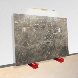 Persian silver marble stone slab