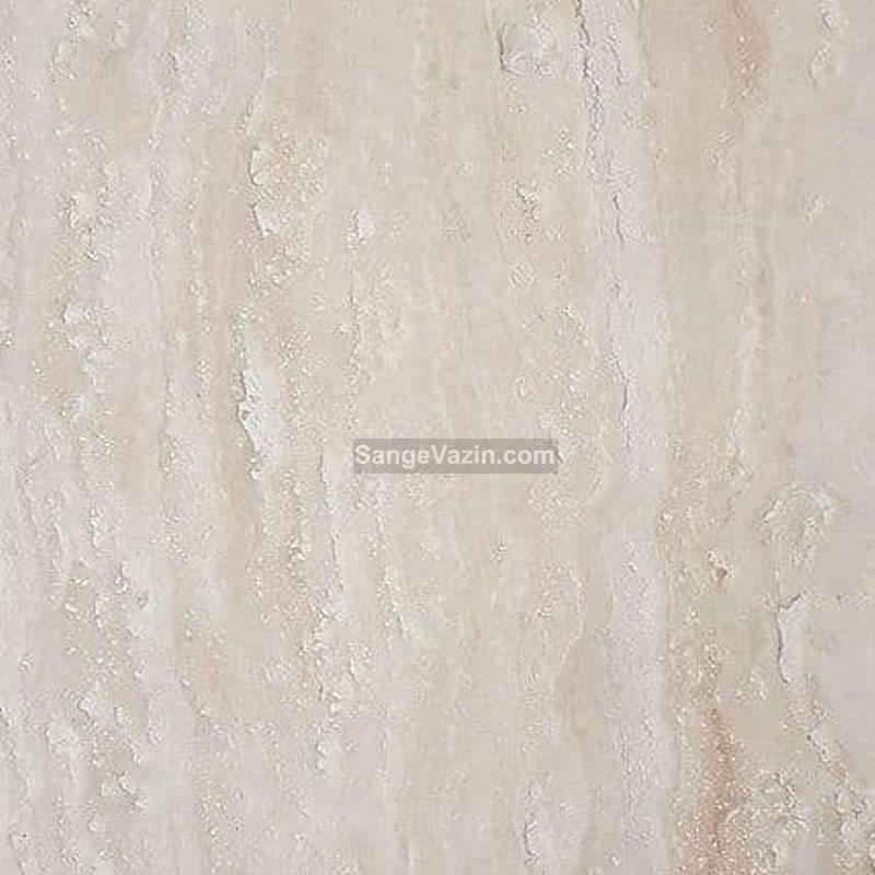 wavy cream travertine