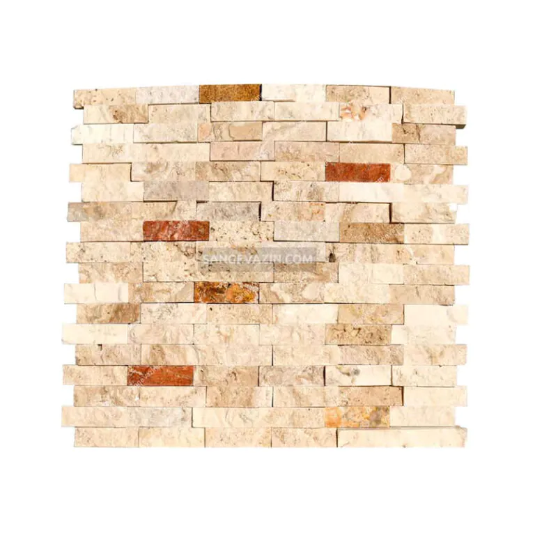 light cream stacked stone
