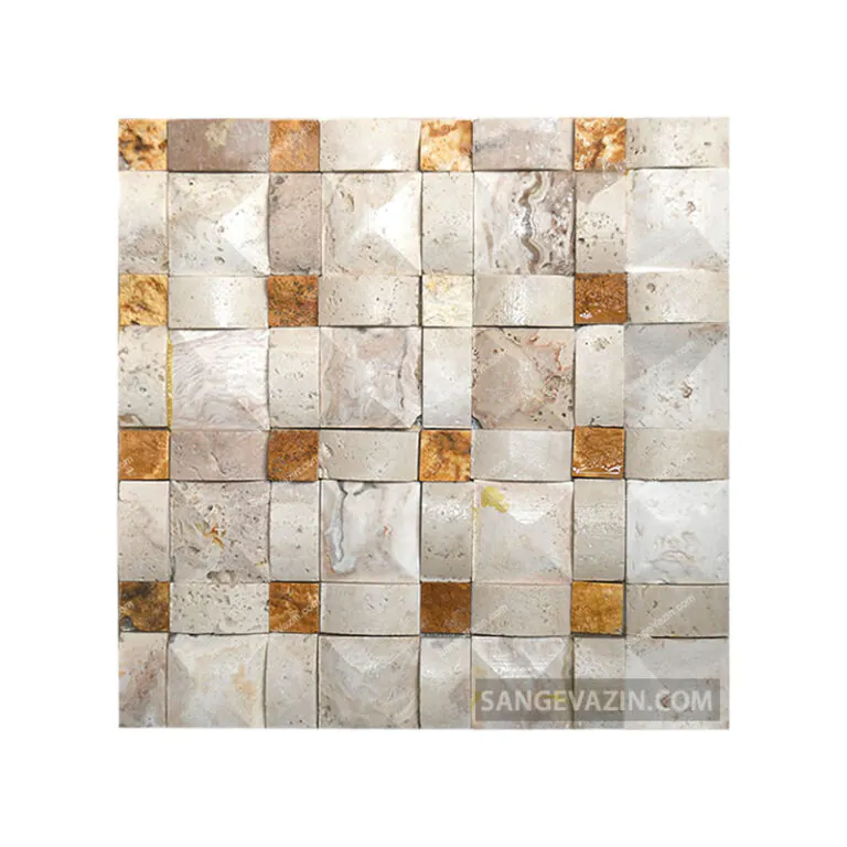 cream quadrate antique stone