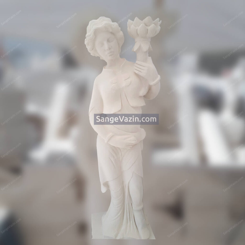 sculpture of a woman