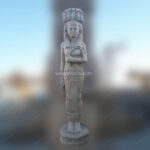 egyptian woman stone sculpture