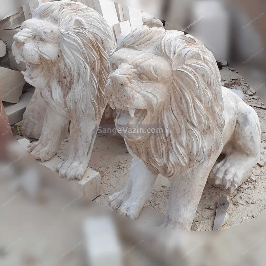 lion stone sculpture