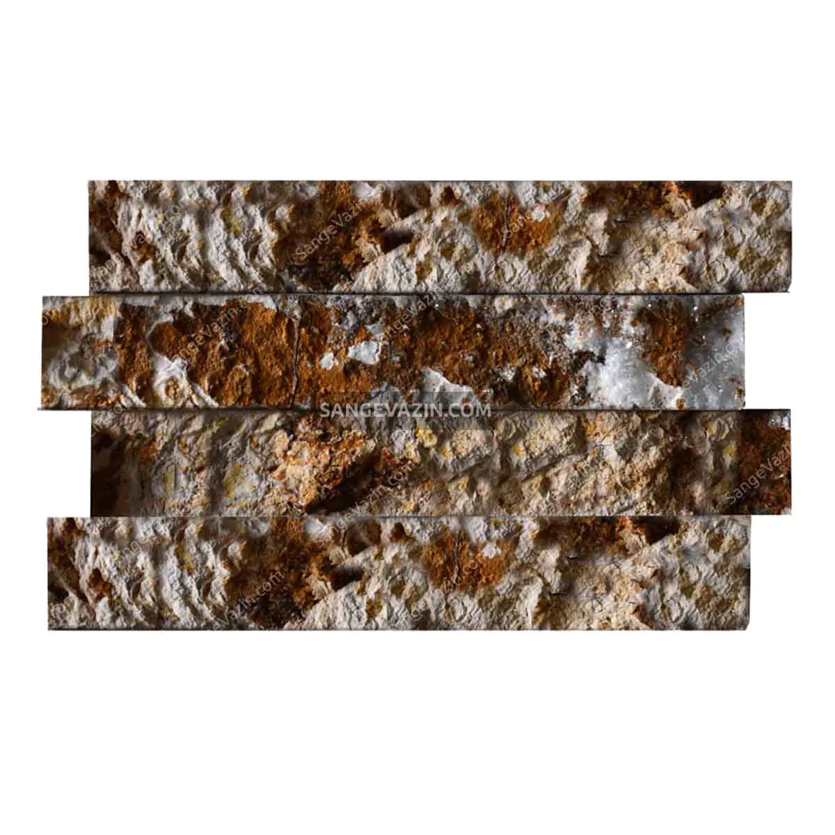 Walnut stacked stone