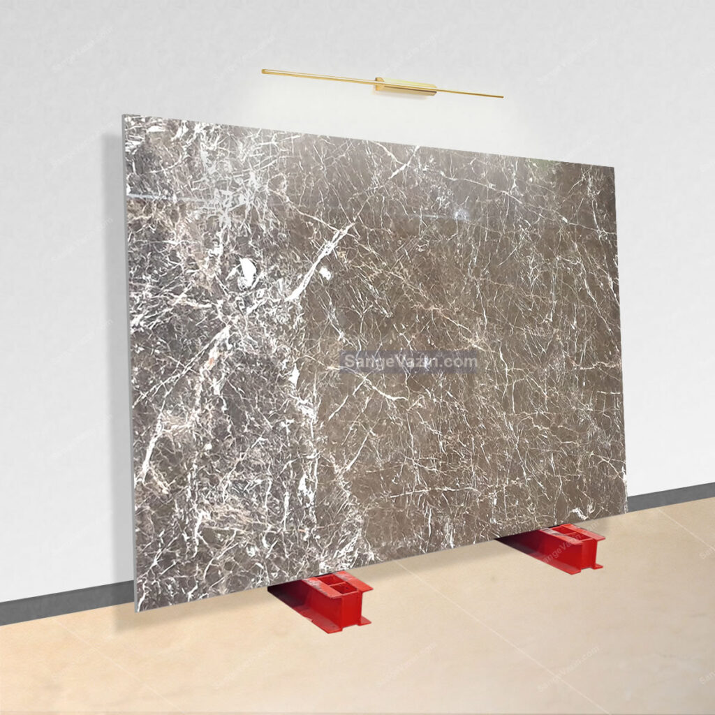white brown stone slab