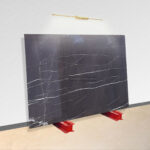 pars kashan black marble slab