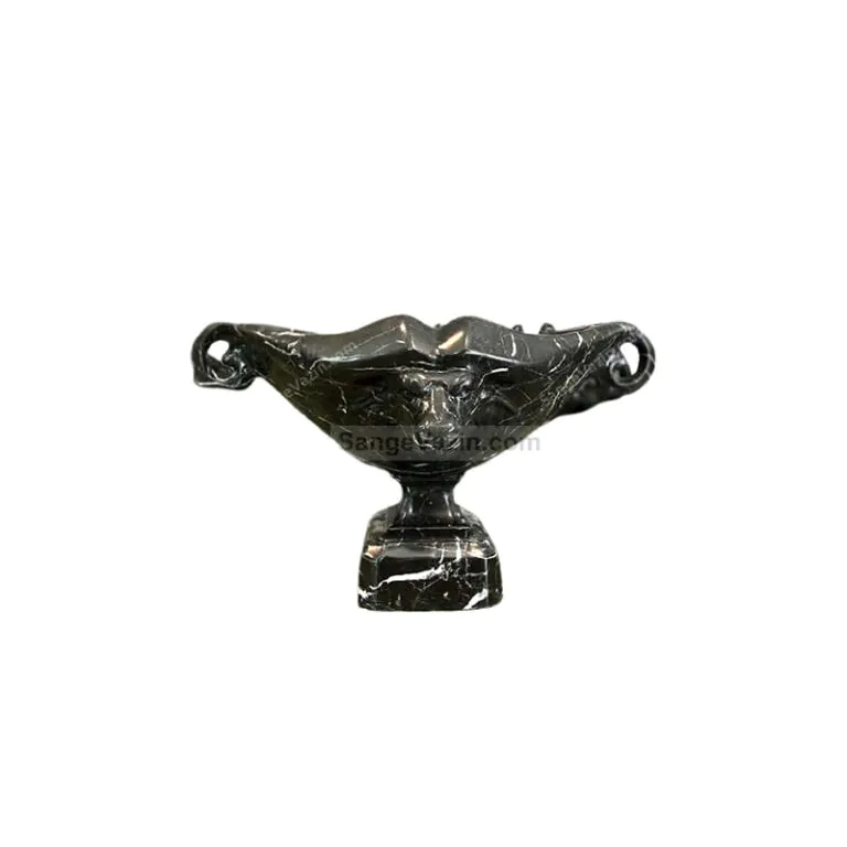 buffalo stone sculpture