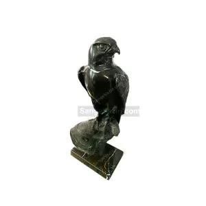 falcon stone statue