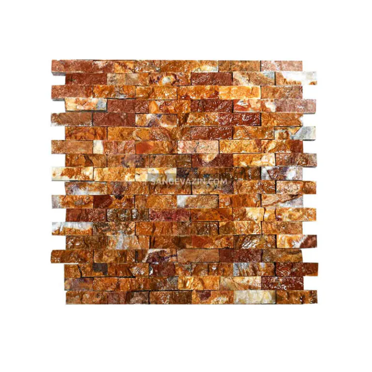 Orange Stacked Stone