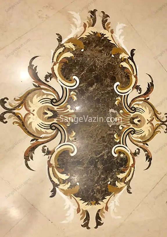 hallway inlay stone