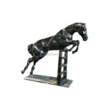 horse stone sculpture