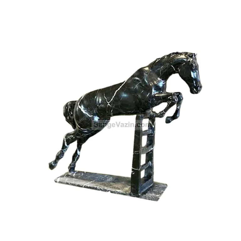 horse stone sculpture
