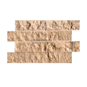 cream stacked stone