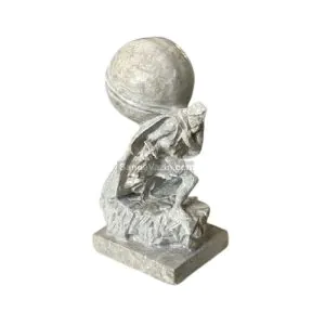 miner stone sculpture