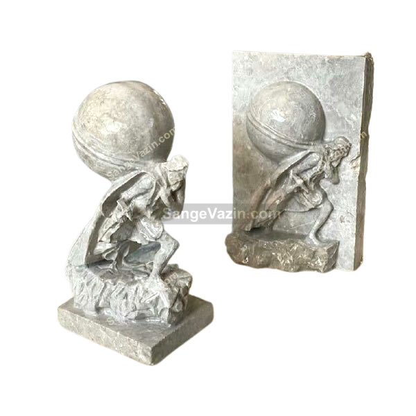 coal miner statue - decorative sculpture
