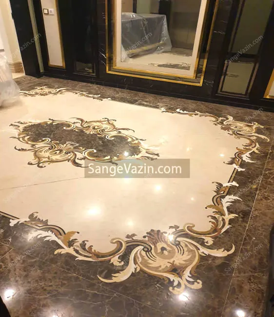 Hallway Floor Medallion