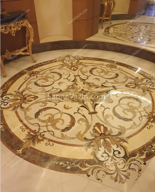 Niavaran Building Floor Medallion