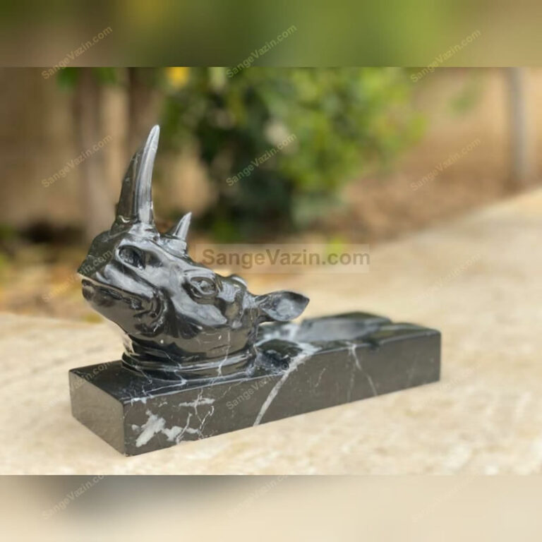 stone ashtray statue