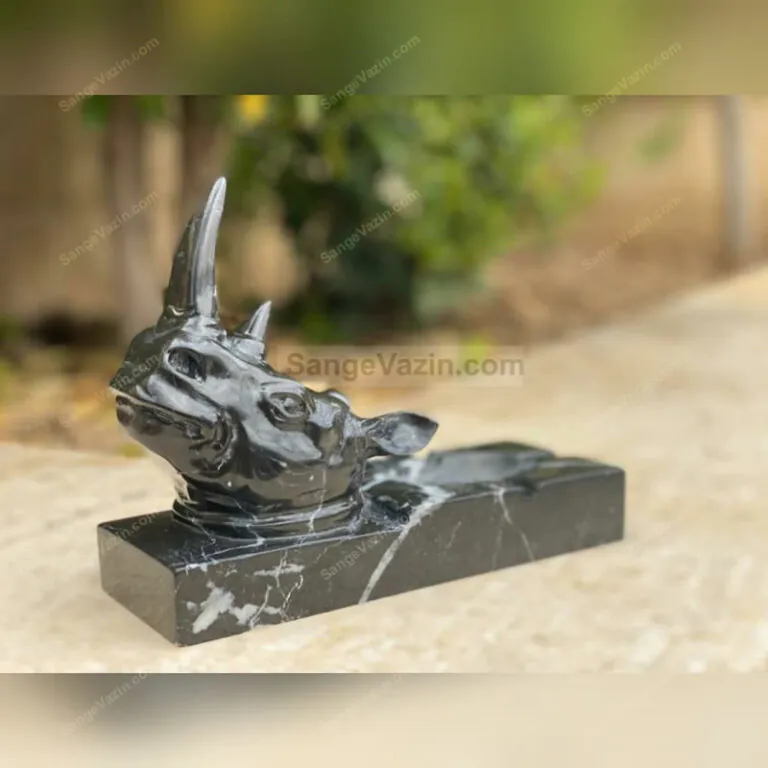 stone ashtray statue